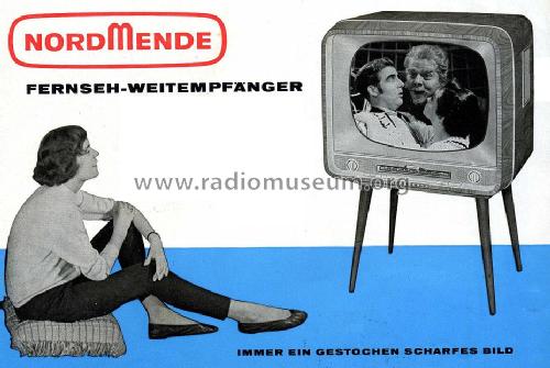 Hanseat 60 Ch= L10; Nordmende, (ID = 370545) Television