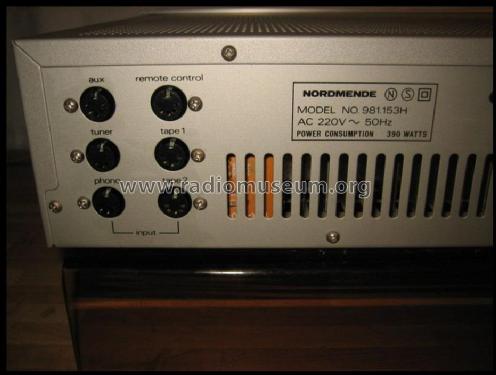 HiFi Amplifier Philharmonic PA-1300; Nordmende, (ID = 897855) Ampl/Mixer