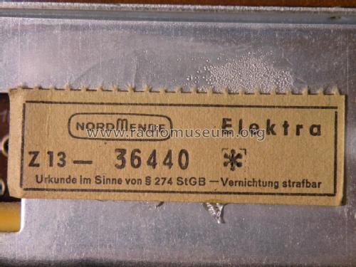 HiFi Elektra 62 Z13 Ch= 2/613; Nordmende, (ID = 2658038) Radio