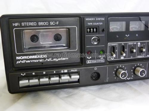 Philharmonic HiFi Stereo 8600 SC-F 9.164.A; Nordmende, (ID = 1779189) Radio