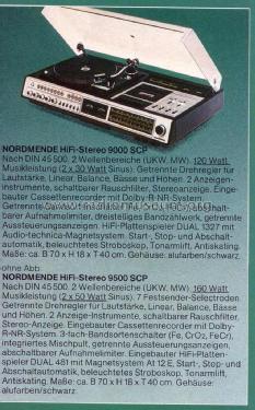 HiFi-Stereo 9500 SCP; Nordmende, (ID = 1765001) Radio