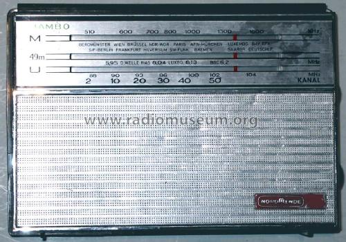 Mambo 49m Ch= 9.116B; Nordmende, (ID = 513604) Radio