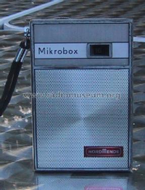 Mikrobox 18 Ch= 8/119A; Nordmende, (ID = 27647) Radio