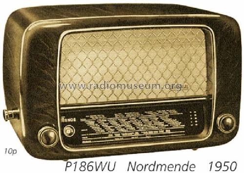 P186GWU; Nordmende, (ID = 591) Radio