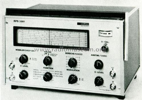 Rundfunk Prüfsender RPS3301; Nordmende, (ID = 2221285) Equipment
