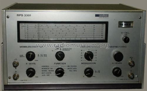 Rundfunk Prüfsender RPS3301; Nordmende, (ID = 289322) Equipment