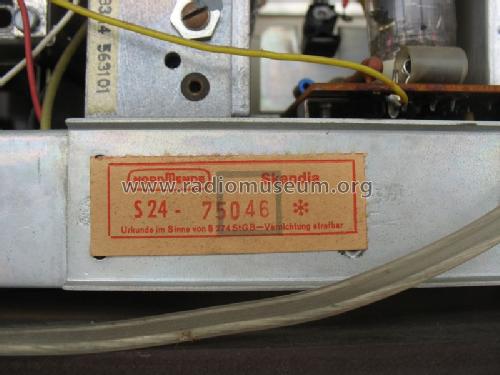 Skandia S24 Ch= 6/615; Nordmende, (ID = 1711090) Radio