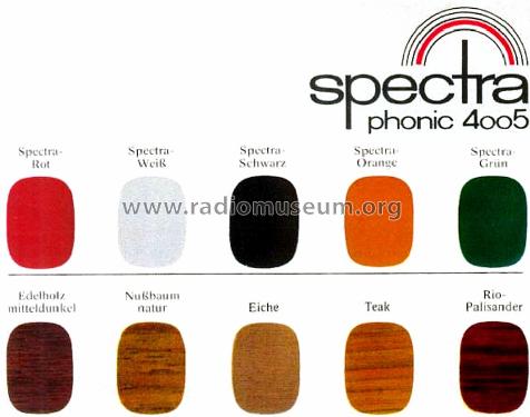 Spectra phonic 4005 974.126A Ch= 774.122D; Nordmende, (ID = 995429) Radio