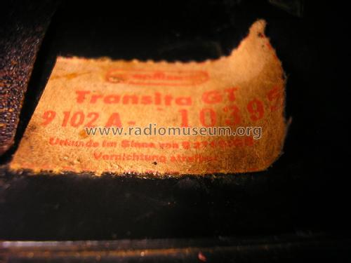 Transita GT 969.102A Ch= 9.102A ; Nordmende, (ID = 1967468) Radio