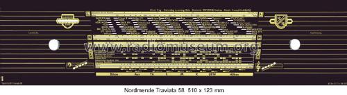 Traviata 58 3D Ch= 5711x; Nordmende, (ID = 1053309) Radio