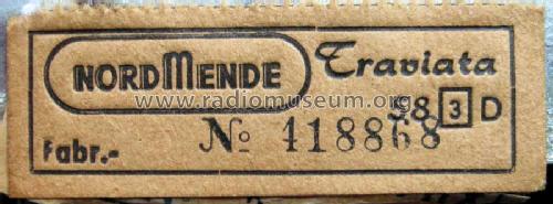 Traviata 58 3D Ch= 5711x; Nordmende, (ID = 1406343) Radio