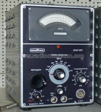 UHF Wobbler UHW 967; Nordmende, (ID = 2022130) Equipment