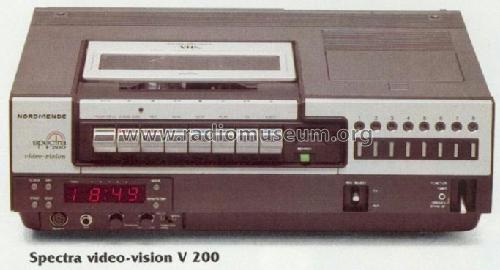 Video-Vision Spectra V200 ; Nordmende, (ID = 673340) Ton-Bild