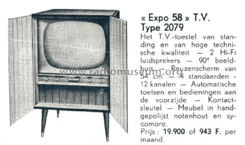 Expo 58 2079; Novak also Pontiac; (ID = 1902981) Television