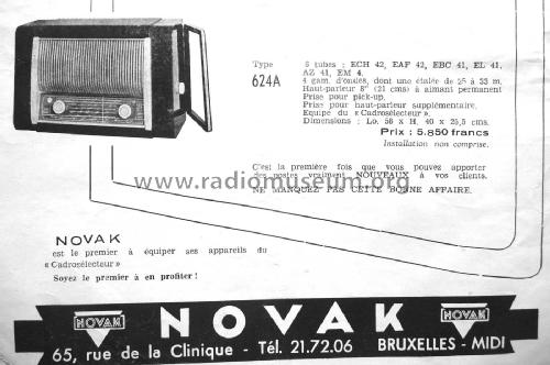 624; Novak also Pontiac; (ID = 2976998) Radio
