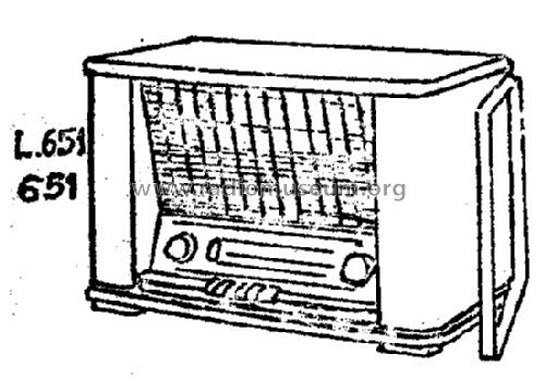 L651; Novak also Pontiac; (ID = 888544) Radio