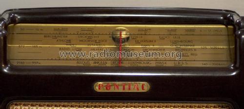 Pontiac Be-Box E39U; Novak also Pontiac; (ID = 179827) Radio