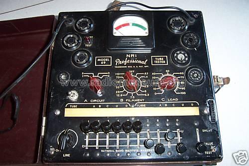 Professional Tube Tester 69; National Radio (ID = 644798) Equipment