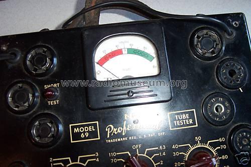 Professional Tube Tester 69; National Radio (ID = 644804) Equipment