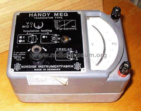 Handy Meg ; Nordisk Instrument (ID = 1249264) Ausrüstung