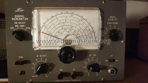 Leader Signal Generator LSG-11; Ohmatsu Electric Co. (ID = 2880862) Equipment