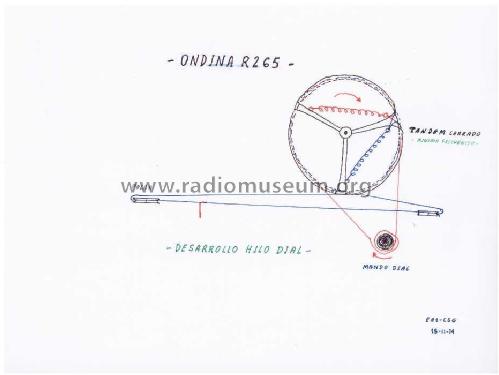 R-265; Ondina Radio (ID = 1741577) Radio