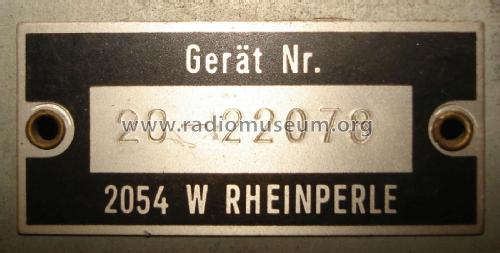 Rheinperle 2054W; Opta-Spezial siehe (ID = 2860504) Radio