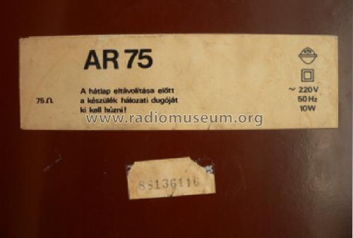 Nostalgieradio AR-75; Orion; Budapest (ID = 433858) Radio