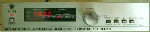 Stereo HiFi Tuner ST-1025 / HX914K/1; Orion; Budapest (ID = 980646) Radio