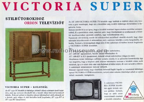Victoria Super Kolonial AT 1459 KS; Orion; Budapest (ID = 1092498) Television
