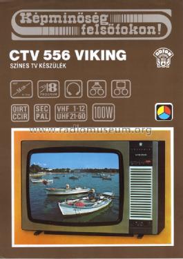 Viking Colour Television CTV 556; Orion; Budapest (ID = 1093569) Television