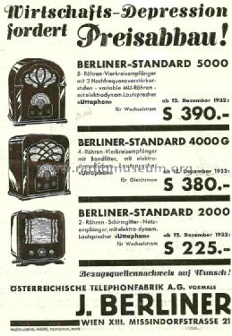 Berliner Standard 2000; ÖTAG; (ID = 812853) Radio
