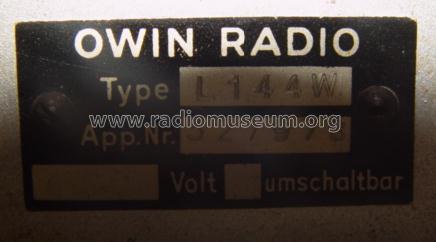 General L144W; Owin; Hannover (ID = 1104633) Radio