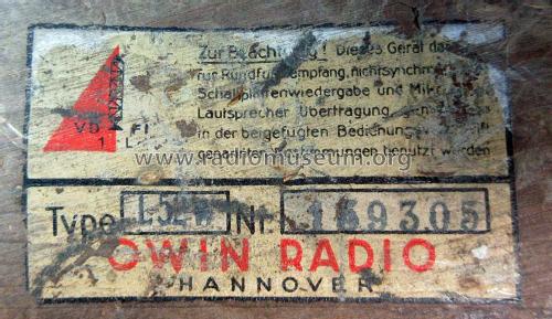 L52W; Owin; Hannover (ID = 2101941) Radio