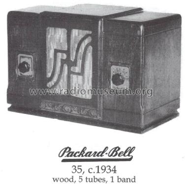 35 ; Packard Bell Co.; (ID = 1455480) Radio