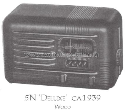 5N Deluxe ; Packard Bell Co.; (ID = 1525616) Radio