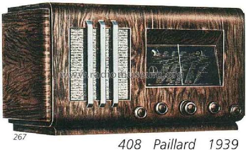 408; Paillard AG; St. (ID = 2149) Radio