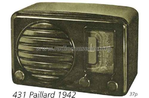 431; Paillard AG; St. (ID = 2159) Radio