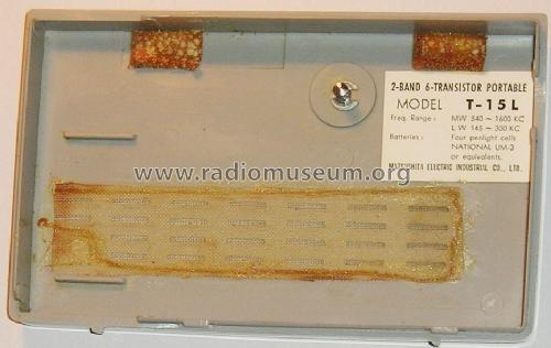6 Transistor T-15L; Panasonic, (ID = 2075071) Radio