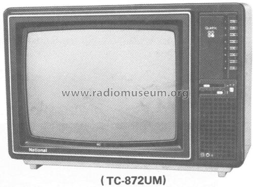 Color Television TC-872UM Ch= PBX-M8A2; Panasonic, (ID = 1974584) Fernseh-E