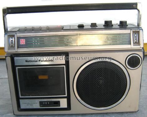 National Panasonic 3 Band Radio Cassette RX-1550T; Panasonic, (ID = 1573043) Radio