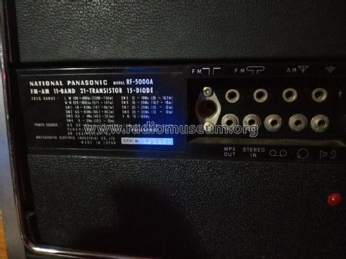 National Panasonic RF-5000A; Panasonic, (ID = 2820156) Radio