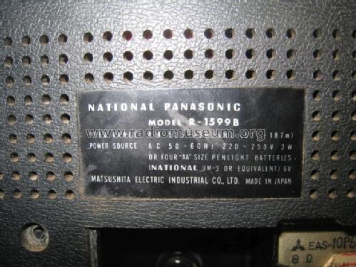 R-1599; Panasonic, (ID = 1675849) Radio