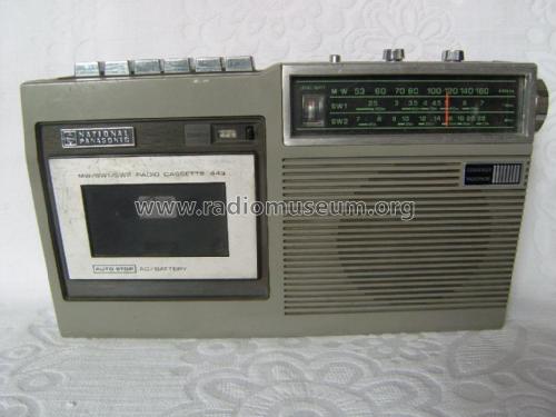 RQ-443 DS; Panasonic, (ID = 2244859) Radio