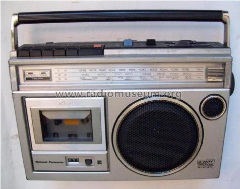 3 - Band Radio Cassette Recorder RX-1650W; Panasonic, (ID = 950771) Radio