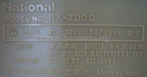 Ambience RX-7000; Panasonic, (ID = 567344) Radio