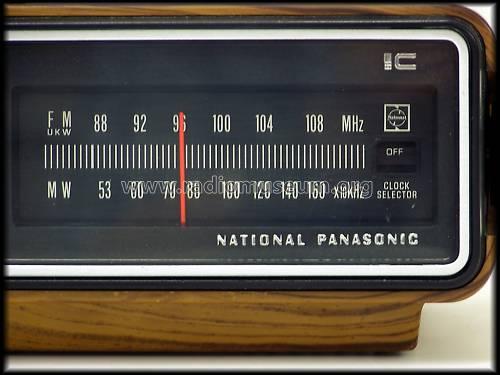 FM-AM Clock Radio RC-6253B; Panasonic, (ID = 802660) Radio