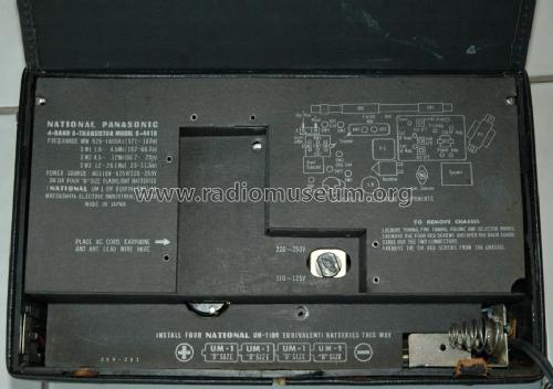 National Panasonic AC-Battery Hi-Fi All Transistor R-441B; Panasonic, (ID = 1260127) Radio