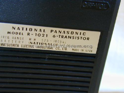 National Panasonic R-1021; Panasonic, (ID = 667695) Radio