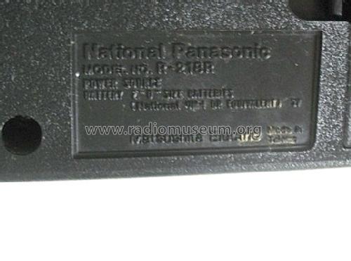 National Panasonic 2-Band R-218R; Panasonic, (ID = 1438458) Radio